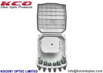 White Fibre Optic Termination Box , 16 Port SC/APC Plc Fiber Optic Splitter