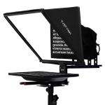 Tempered HD Glass Stand 22 Inch Teleprompter for TV Broadcasting Equipment