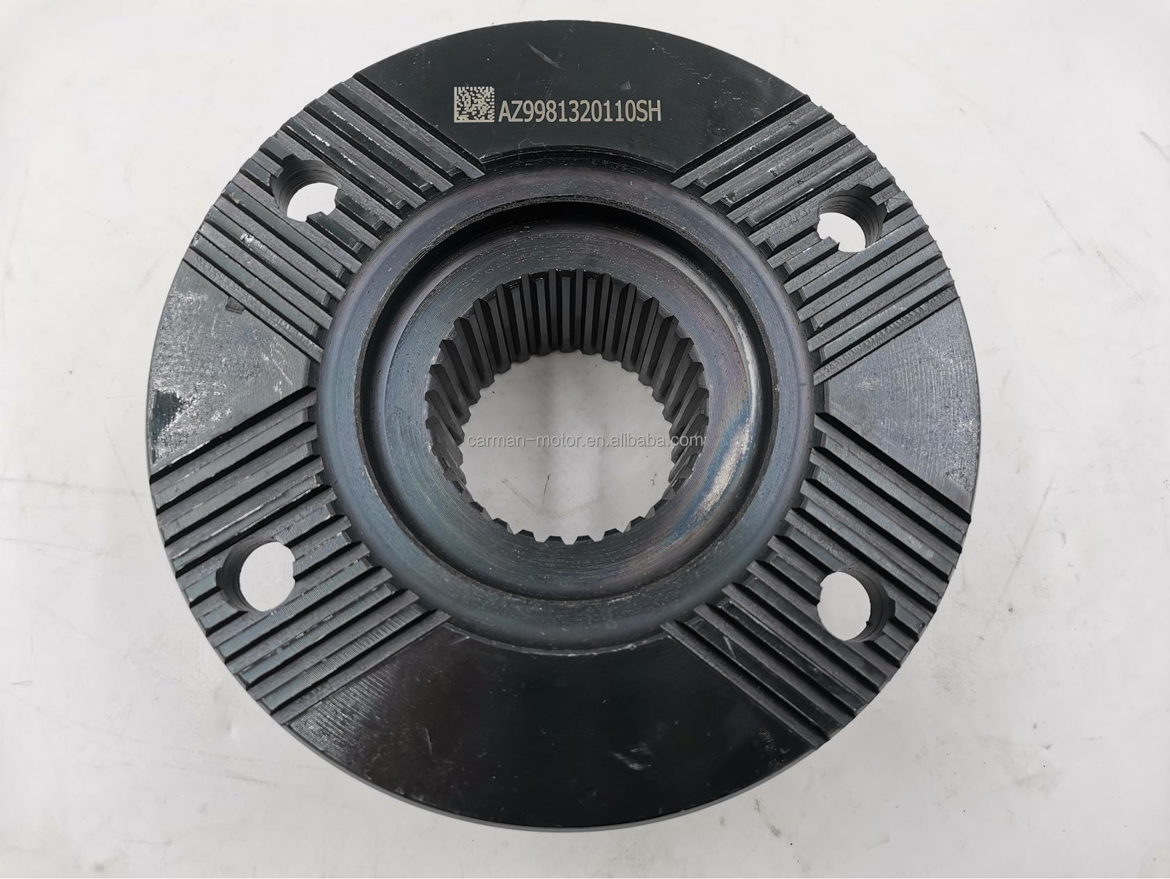 ISO9001 2008 Certified Flange for SINOTURK HOWO 336 371 375 380 440 HP Heavy Truck AC16 Alex Parts AZ9981320110 180*4*31*85
