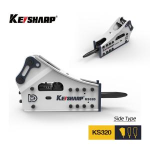 China Keisharp Ks320 Side Type Hydraulic Breaker For Excavator factory