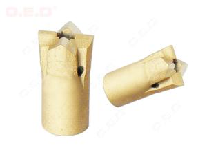 China Wear Resistance T45 Cross Thread Button Bit , Tungsten Carbide Drill Bits For Metal factory