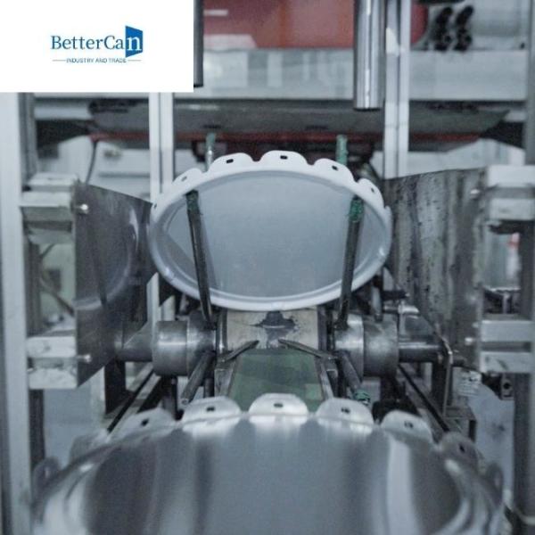 Empty Metal Paint Pail 20L 5 Gallon White Paint Bucket With Adjustable Height