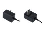 Universal Voltage Black Wall Adapter 12V Output Overload Protection