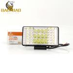 36 LED Iron Red Blue Flashing Police Light halo Round Headlight for Motorbikes