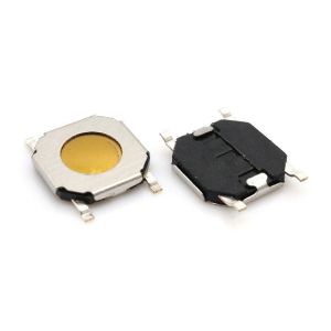 Tact 5x5x0.8 Covered Film 5x5x1.0 Light Touch Switch Phosphor Copper Pin