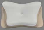 Breathable Contoured Cervical Orthopedic Pillow Easy Cleaning With Pillowcase