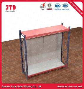 China 135kgs Heavy Duty Shop Shelves 2 Layers Industrial Warehouse Rack factory