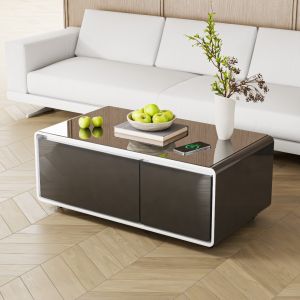 Electric Multifunctional Luxury Living Furniture with Wireless Charging and LED