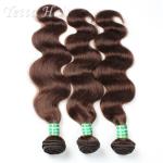 Fashionable Real Unprocessed Brazilian Curly Hair Weave / 7A Hair Extensions
