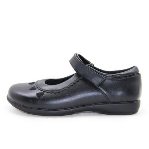 China Soft Fabric BSCI Children'S Leather School Shoes With Embroidered Flowers factory