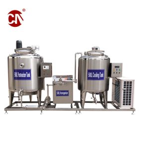 4000lph Capacity Yogurt Production Line / Yoghurt Processing Line
