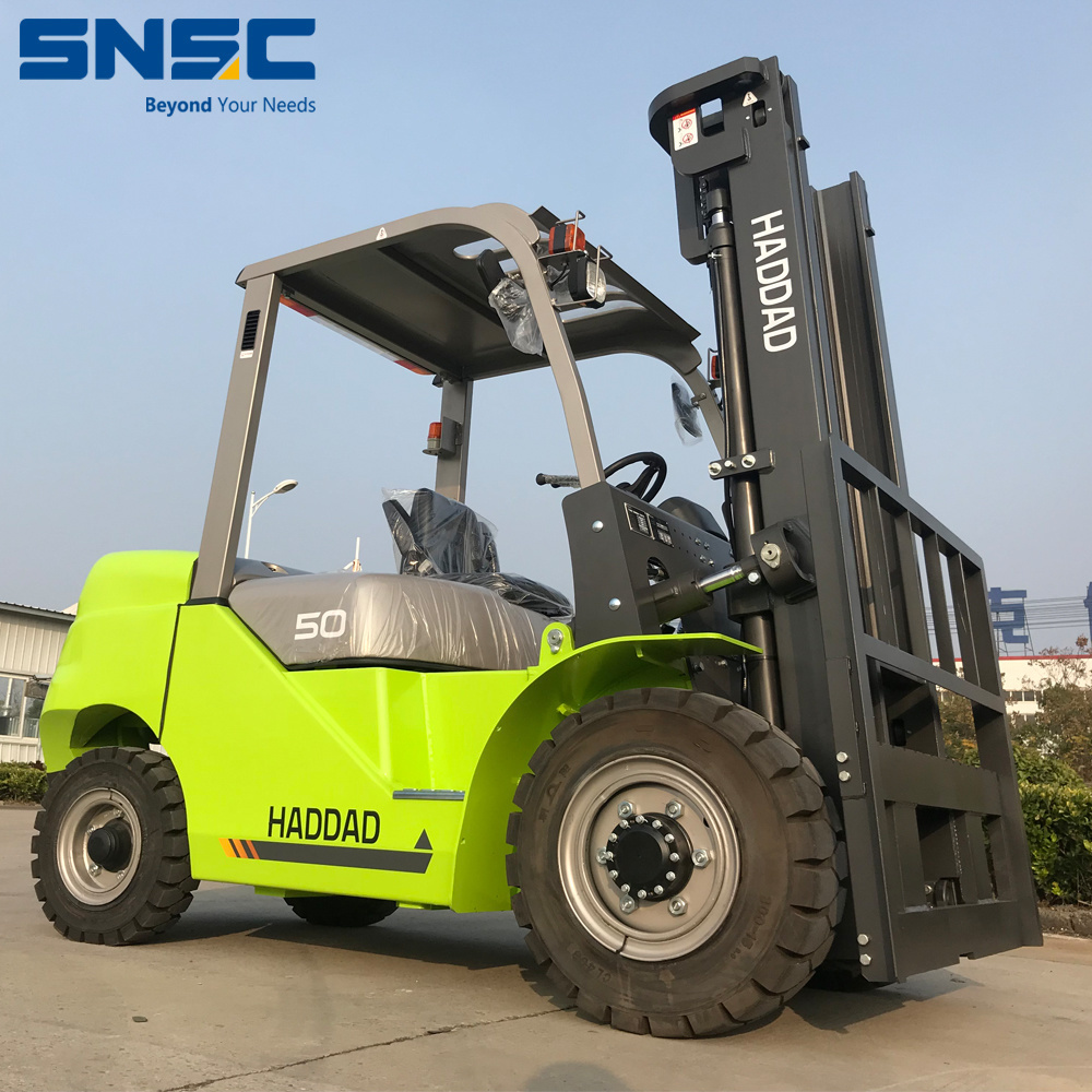 5t Diesel Forklift Fd50 Shifter Fork Lifter