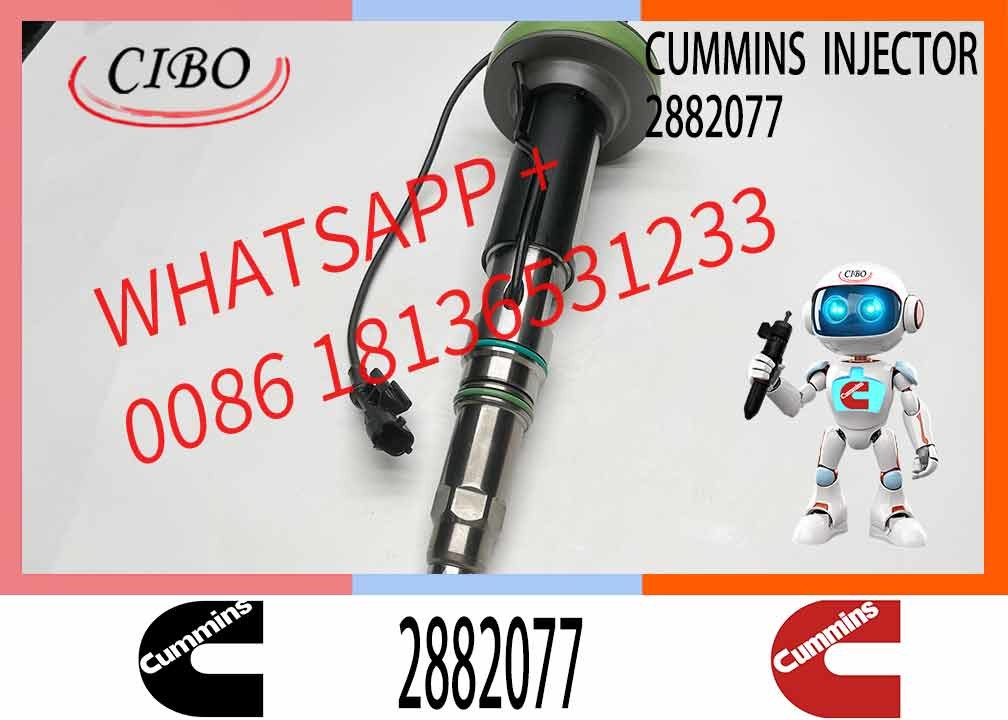 Construction Machinery Parts Fuel Injector For QSK19 Diesel 2882079 F00BJ00000 2881088 0986435900 For CUMMINS Diesel Engine