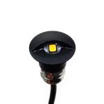 Black 1W 12Volt Eyelid Waterproof LED Deck Lights