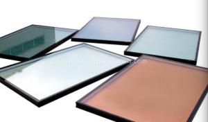 China Shower Door Window 6mm / 3mm Tempered Safety Glass Panels , stair balustrade glass factory
