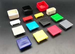 China Custom 41x62 Colorful Plastic Channel End Cap factory