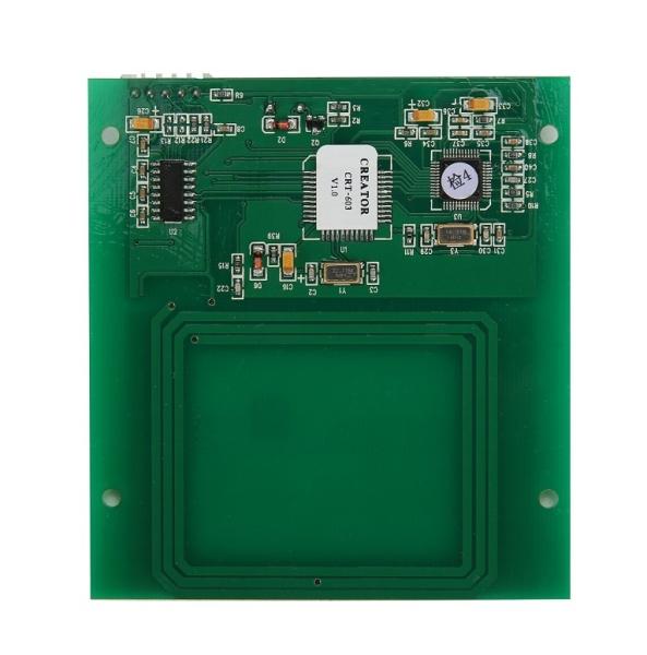 China RS 232 Smart Card Reader For Access Control , 13.56 MHz ID Card Reader factory