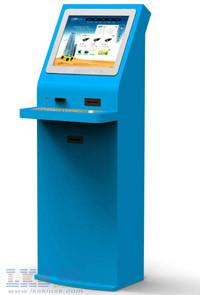 China 19&quot; Wide Viewing Angle Touch Screen Information Kiosk And Amplified Stereo Speakers factory