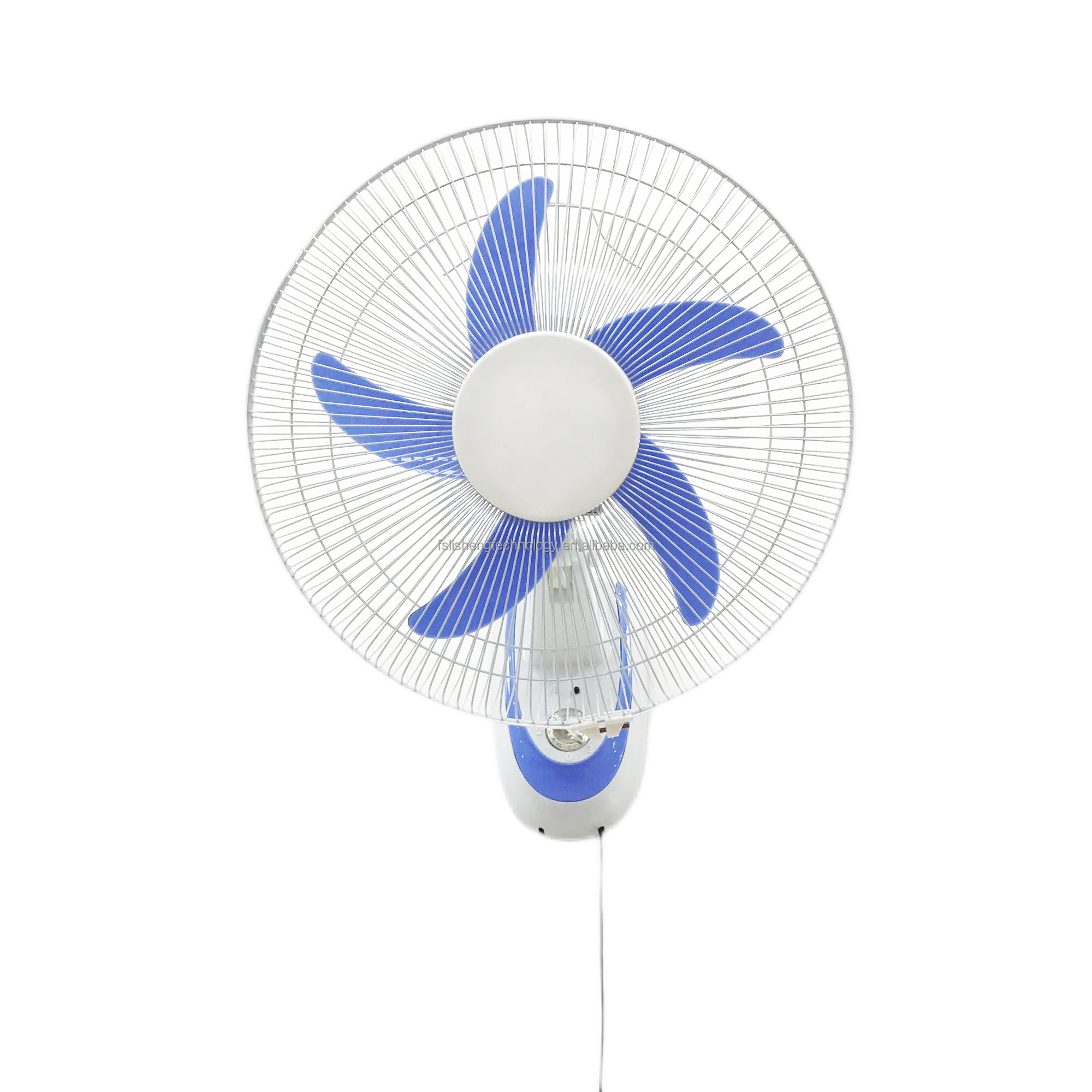 Industrial Wall Mounted Cooling Fan 16 / 18 Inch Solar Rechargeable With Lithium Battery