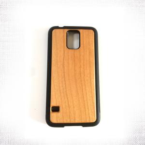 China Galaxy S5 Samsung Wood Case , Mini Precision Made Hard Back Cover on sale