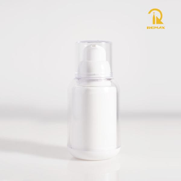 50ml Double-Layer Skincare Vacuum Bottle – Airless Pump for Serum, Lotion & Cream, Empty Cosmetic Container