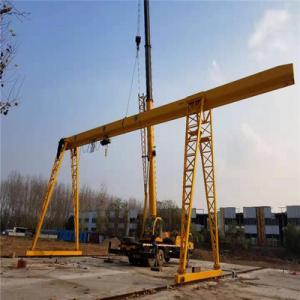 China 5 Ton Single Beam Warehouse Cantilever Gantry Crane factory