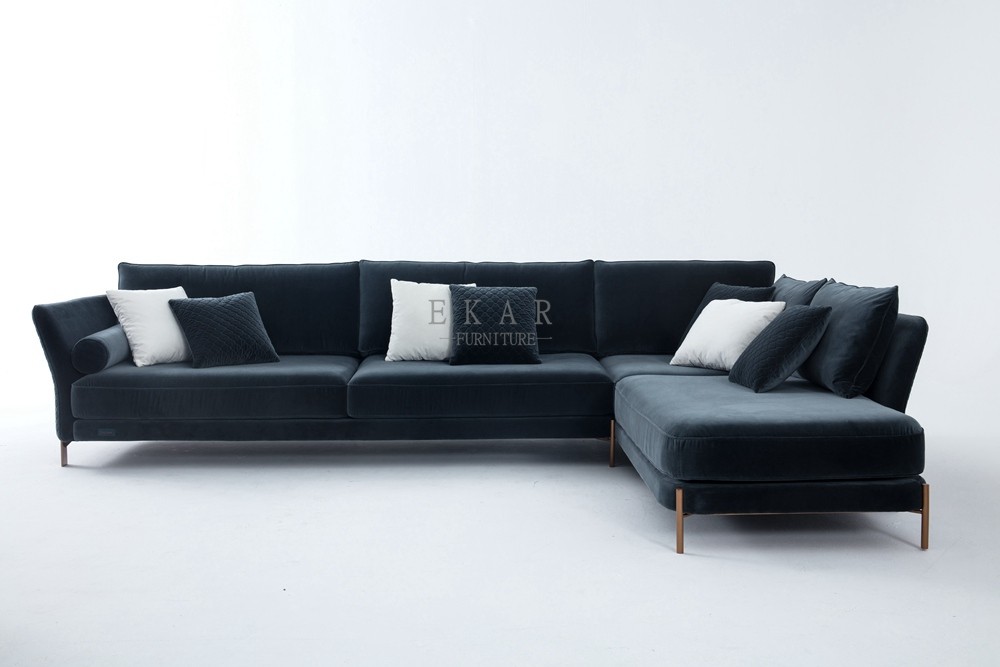 Living Room Sofa Home Furniture Latest New Design Couch L Sofa Set AW-ES18-1809