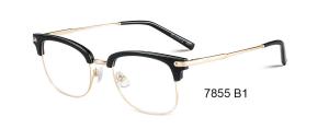 China Aerospace Food Contact Ultra Light Eyeglass Frames Square With 20MM Bridge factory