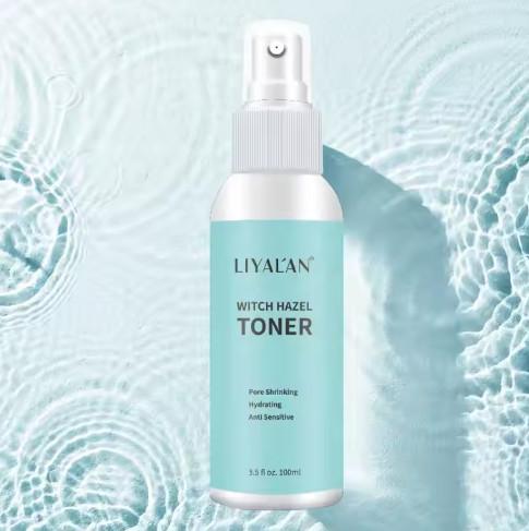 Private Label Anti-Sensitive Hydrating Shrink Pores Soothing Witch Hazel Facial