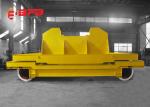 12T Railway Motorized Transfer Trolley Flat Cargo Carriage