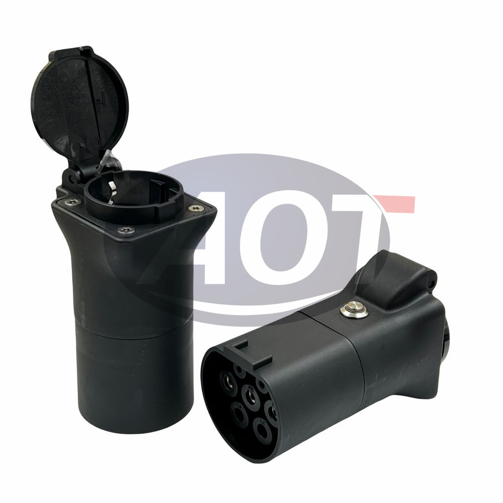 Marvel V2L Vehicle to Load Cable Adapter Discharge for Kia HYUNDAI AOTAI EV Charger Adaptor 16A BLACK Power max 5 KW