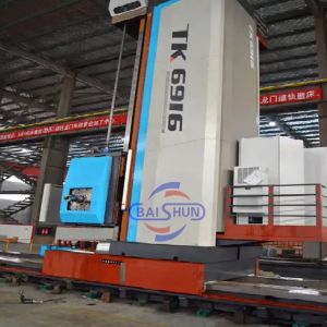 Extended Stroke Capability Cnc Horizontal Boring And Milling Machine For Large