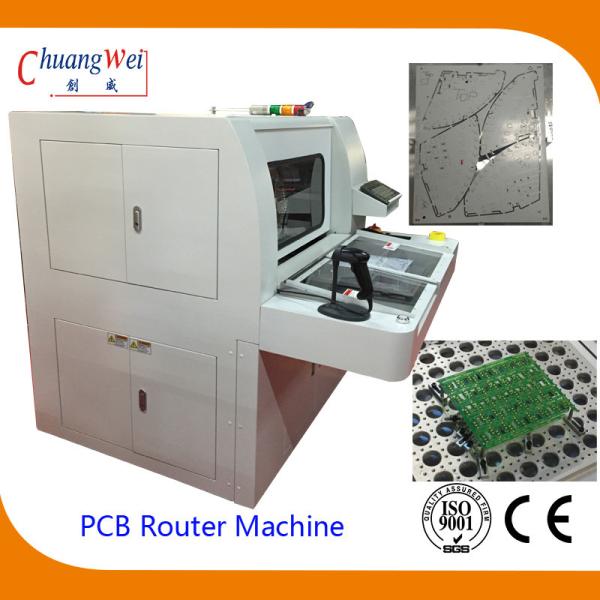 China Double Station PCB Router Machine with Auto Routing Bit Checker on sale China Double Station PCB Router Machine with Auto Routing Bit Checker on sale