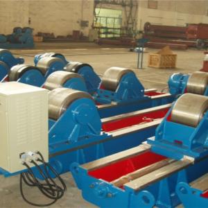 China Adjustable 20T VFD Tank Pipe Welding Rotator For Boiler Welding Roller factory