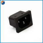 R14-A-1DB1 10A 15A 125V 250V Inlet C14 Male AC Power Socket for Plug Snap in