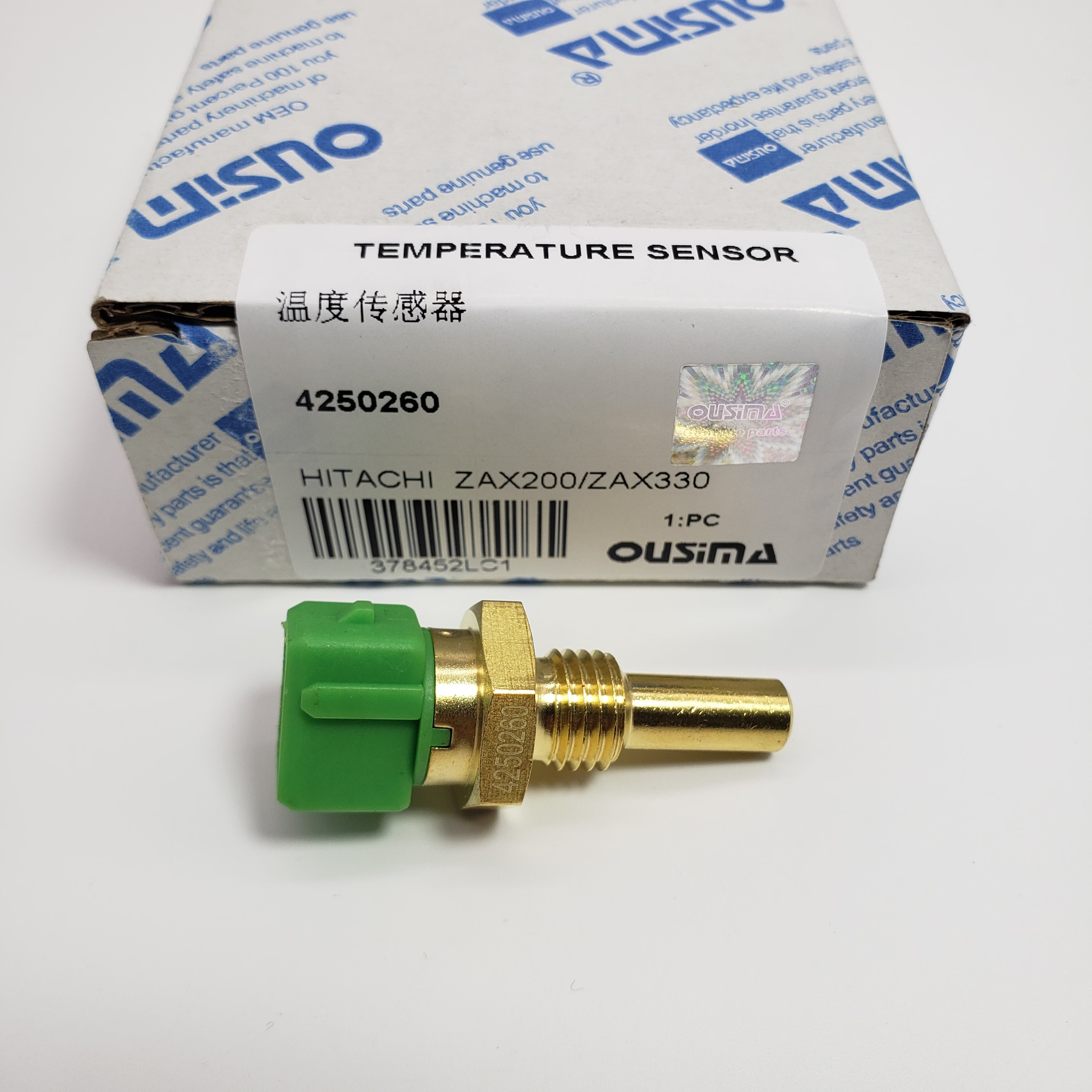 Water Temperature Sensor 4250260 For Hitachi EX100-2 EX120-2 EX120-3 EX120-3C