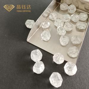China Transparent Clear Lab Grown HPHT Loose Rough Diamonds factory