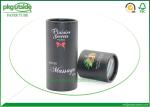 High End Custom Paper Tubes Black Well - Sealing For Candle Packaging