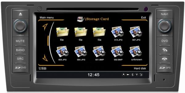 Ouchuangbo Audio Video RDS S100 Platform Audi A6(1997-2004) with Bluetooth TV
