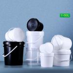 10L Food Grade Plastic Bucket for Ice Cream Biscuit Oil Durable and Tamper