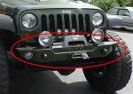 2007-2017 Jeep Wrangler JK Vehicle Replacement Parts Teraflex Steel Bumpers