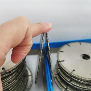 China Ultra Thin Electroplate Diamond Slices For Cutting Carbon Fiber factory