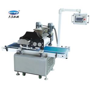 China Hot Sales Automatic New Tray Type Cookies Mechanical/ PLC Cutter And Deposit Cookies Machine Price factory