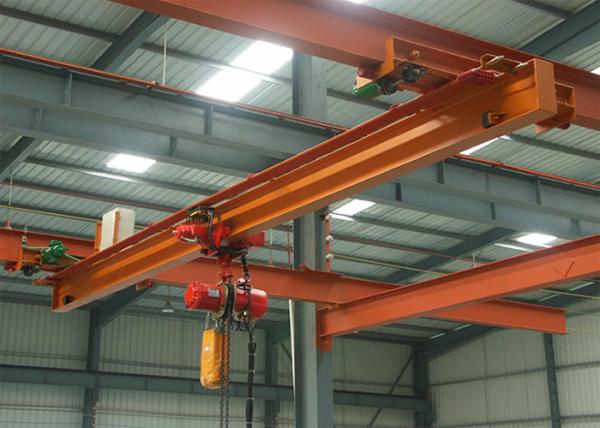 0.5 tons to 10 tons Single Girder Suspended Travelling Crane / Flexible Hoisted