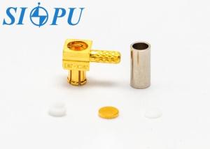 China Right-Angle Male RF Coaxial Connector – Solder Type for RG316/U Cable factory