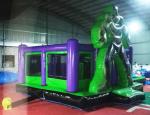 Reliable Safe Inflatable Hulk Bounce House Double Stitching Everywhere