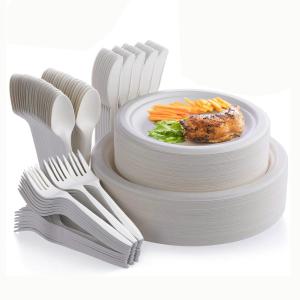 China Dessert 70th 50th 90th Birthday Christmas Themed Party Paper Plates factory