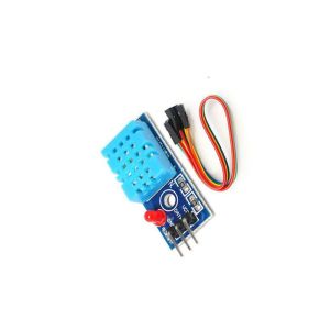DHT11 Temperature And Humidity Sensor Module With LED With A Calibrated Digital