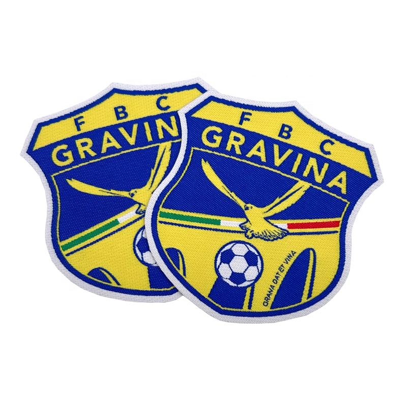 Custom Personalized Embroidery Patches With Logo Design Iron-On for Clothing Hats Printed Techniques for Graphics Souvenir Use