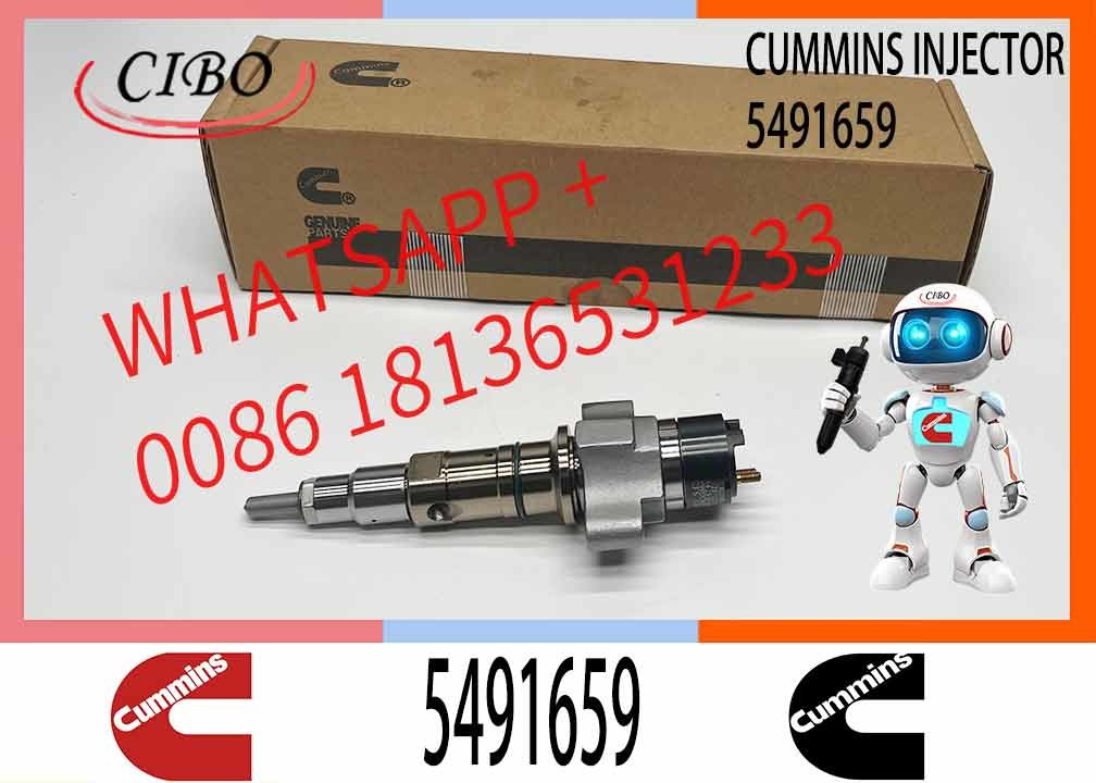 ELIC Excavator 5491659 4327072 4359204 4307414ELIC Engine Common Rail Fuel Injector
